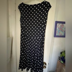 Ralph Lauren polka dot dress